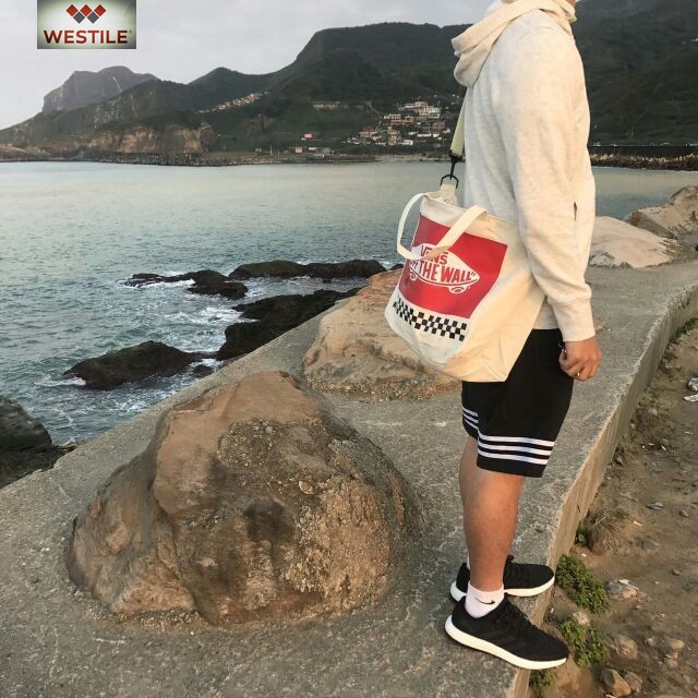 Vans Túi Xách Canvas Đeo Chéo Thời Trang Nam Nữ