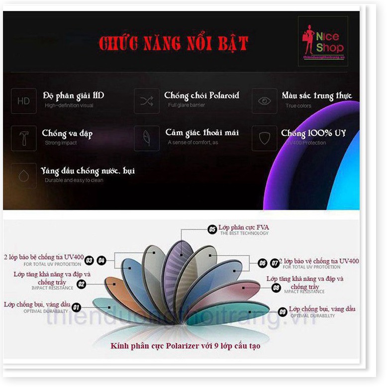 Mắt kính mát thời trang phong cách mùa hè chống chói bảo vệ mắt trước tia cực tím - MK0089 - Nice | BigBuy360 - bigbuy360.vn