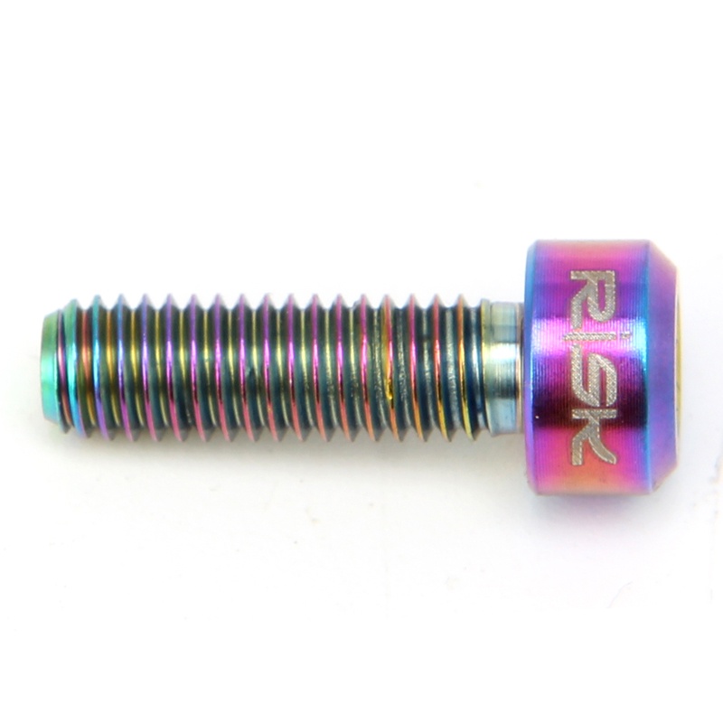 Set 6 Bu Lông M5 * 16mm Bằng Titan Dành Cho Thân Xe Đạp MTB Tiện Dụng