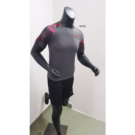 Áo thun tay phối body vải co giãn mặc mát nhiều màu dễ phối đồ