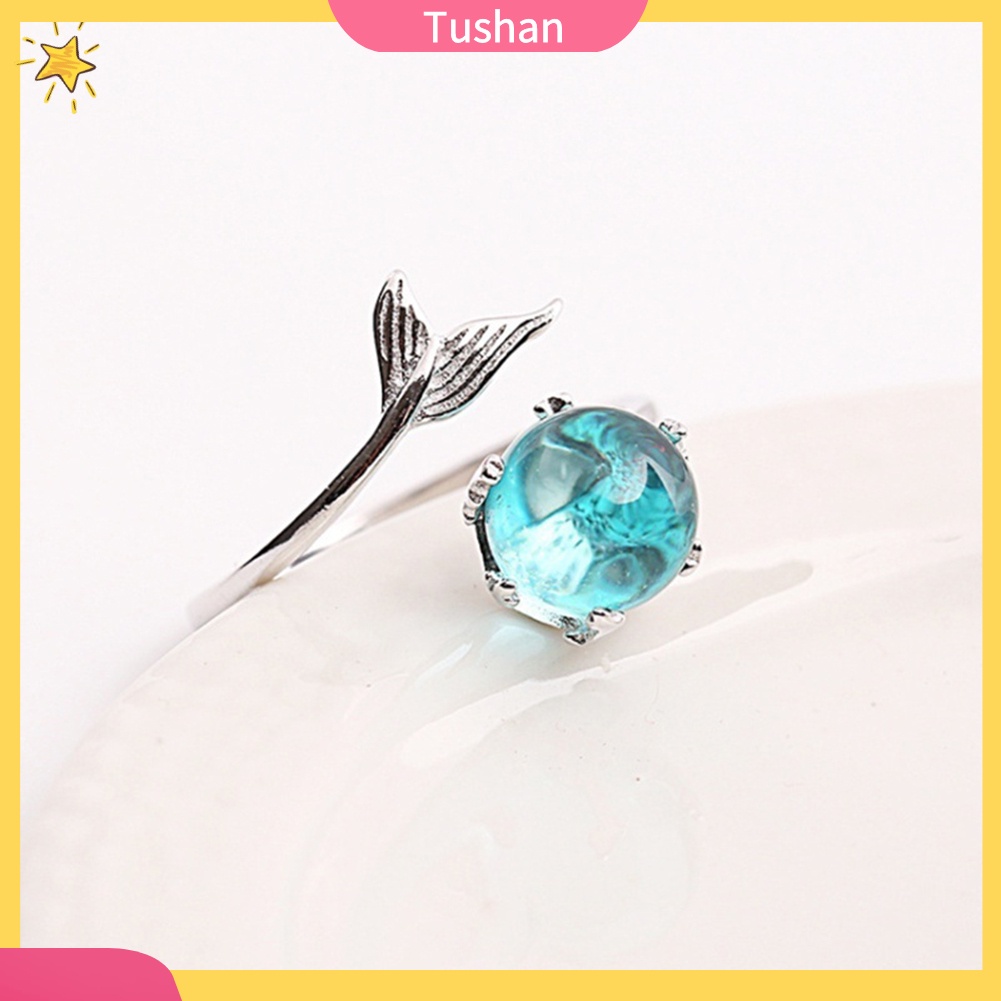 Nhẫn nữ đính đá phong cách thời trang điều chỉnh được