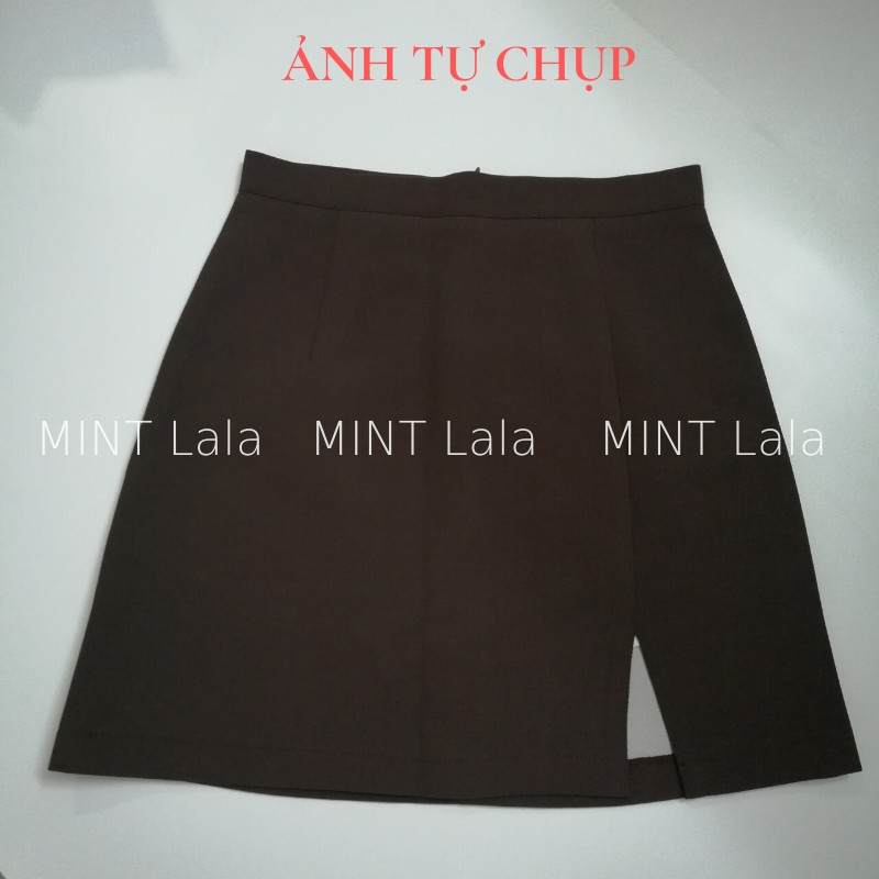 Chân Váy Chữ A Hàn Quốc Xẻ Bên - Hàng Quảng Châu L1 | BigBuy360 - bigbuy360.vn