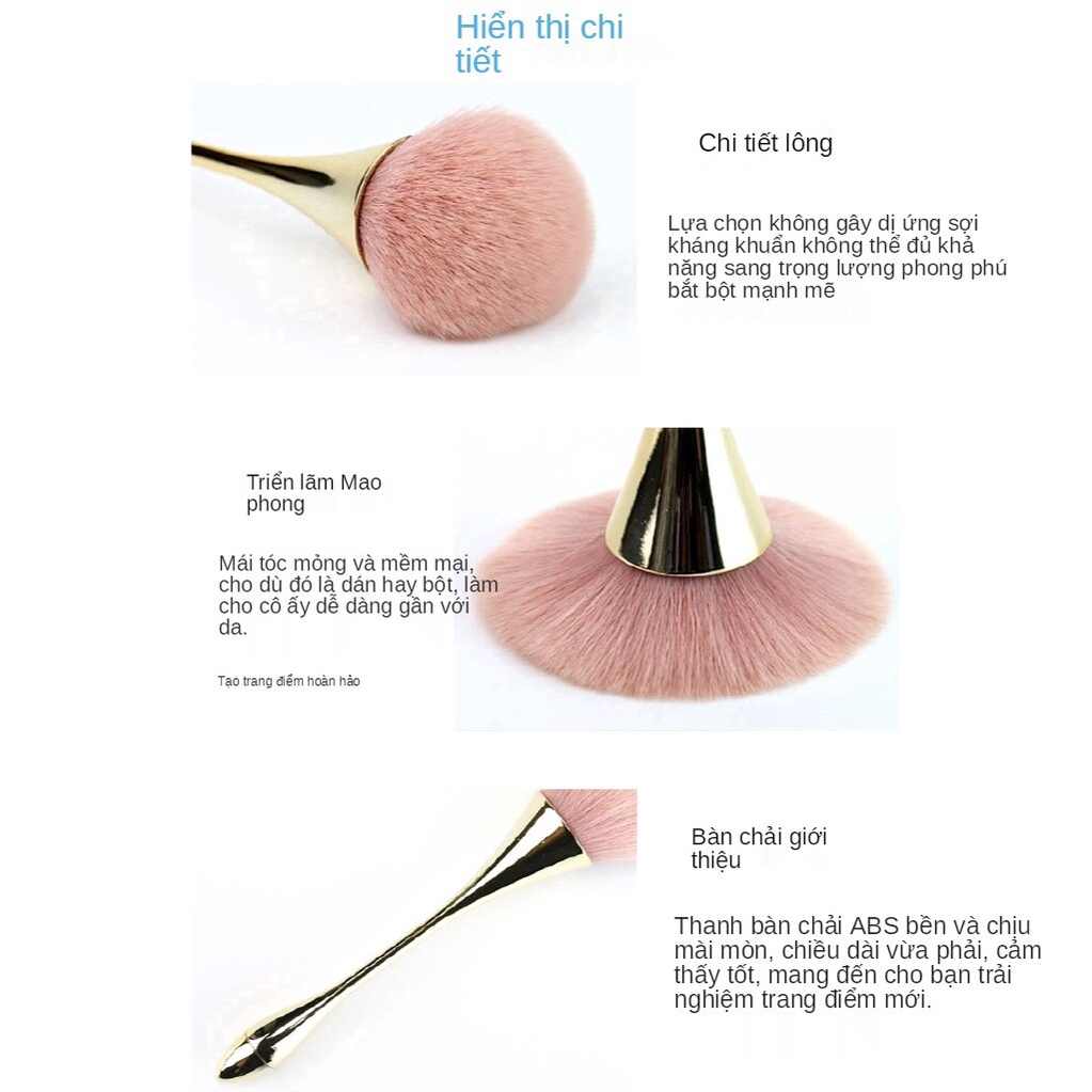 [Hàng mới về] Cọ trang điểm phấn phủ làm đẹp chất lượng cao cho nữ