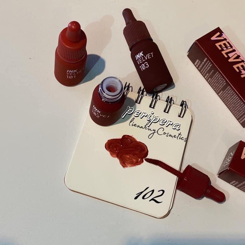( Sẵn 101 102 103) Son kem lì Peripera Ink Velvet Tint Limited 2021 | BigBuy360 - bigbuy360.vn