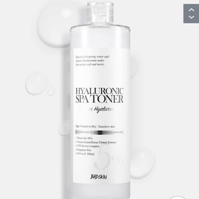 Toner Badskin Hyaluronic Spa Toner