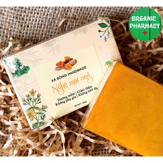 Xà bông Nghệ - Mật ong - Xà Phòng Handmade 100% Thiên Nhiên