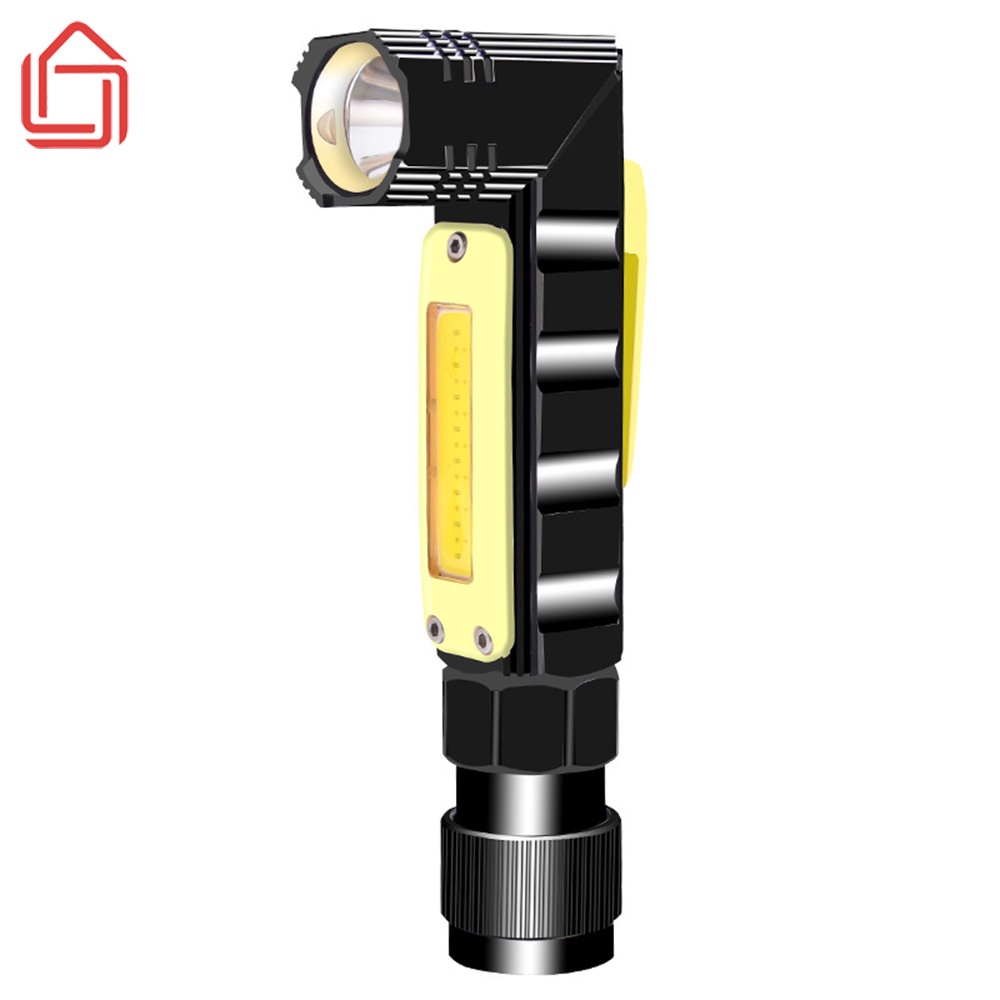 Đèn pin siêu sáng ban đêm mini có thể điều chỉnh góc sáng, cắm sạc USB siêu tiện lợi và nhỏ gọn - nhamoi