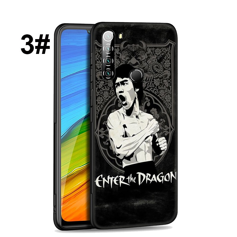 Ốp điện thoại mềm in hình Bruce Lee SH81 cho Xiaomi Redmi Note 8T 8 7 6 5 Pro Poco X2