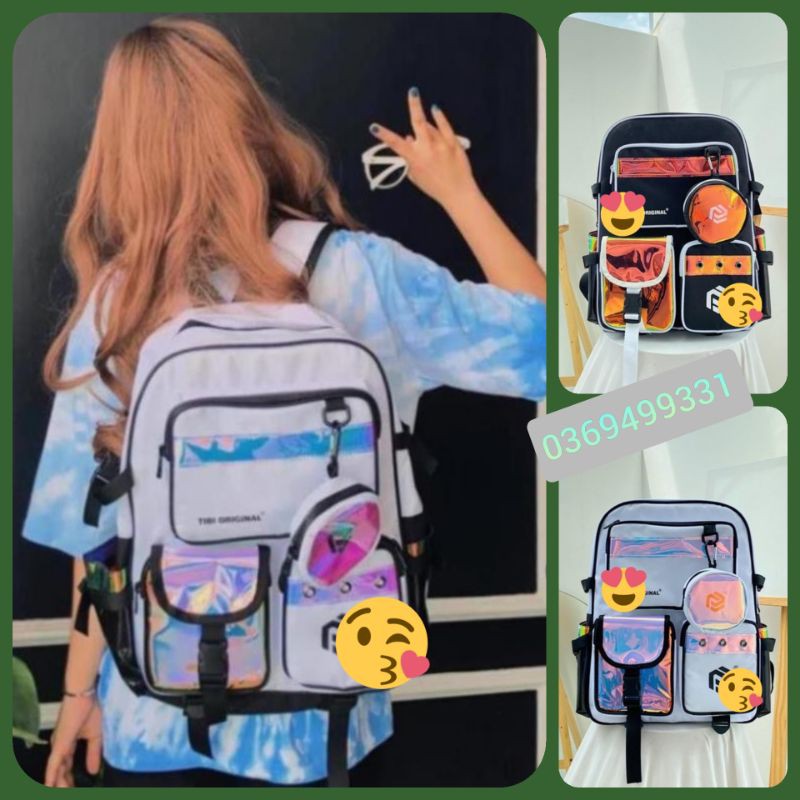 Balo TIBI ULZZANG thơi trang tib nam nữ đi chơi đi hoc giá rẻ  hottrend 2023