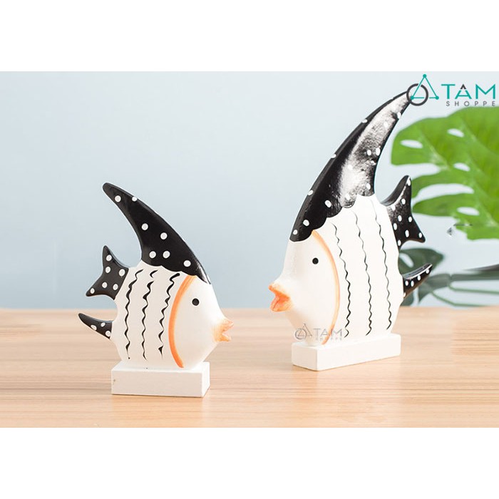 Cá gỗ trang trí CG04