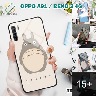 Ốp lưng Oppo A91 / Reno 3 bản 4G in 3D TOTORO