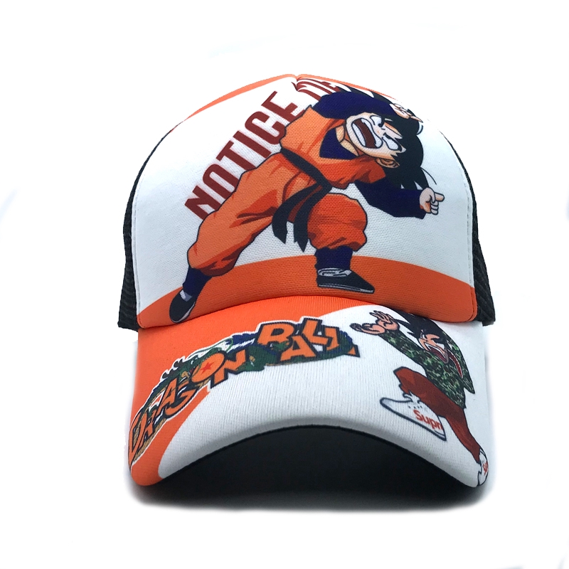 Anime DRAGON BALL Mũ bóng chày Son Goku Snapback Mũ chống nắng