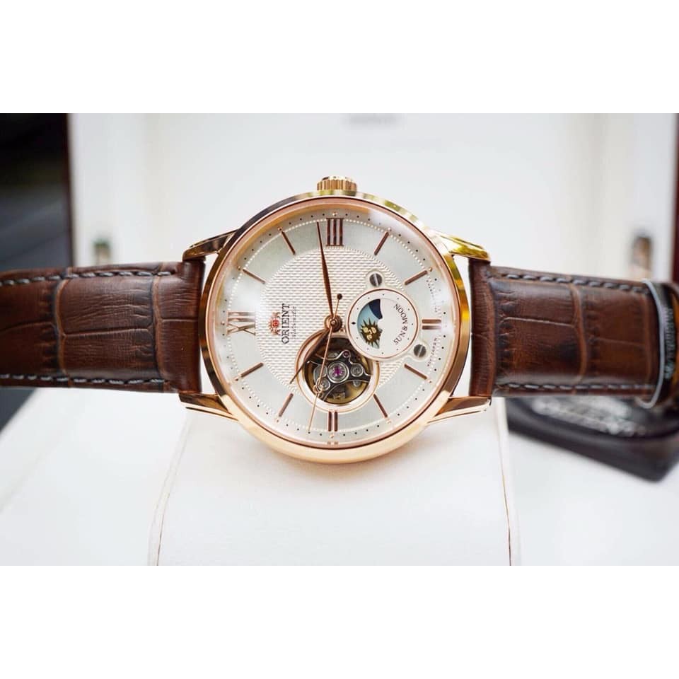 ĐỒNG HỒ NAM ORIENT SUN MOON GEN 4 RA-AS0003S10B CHÍNH HÃNG