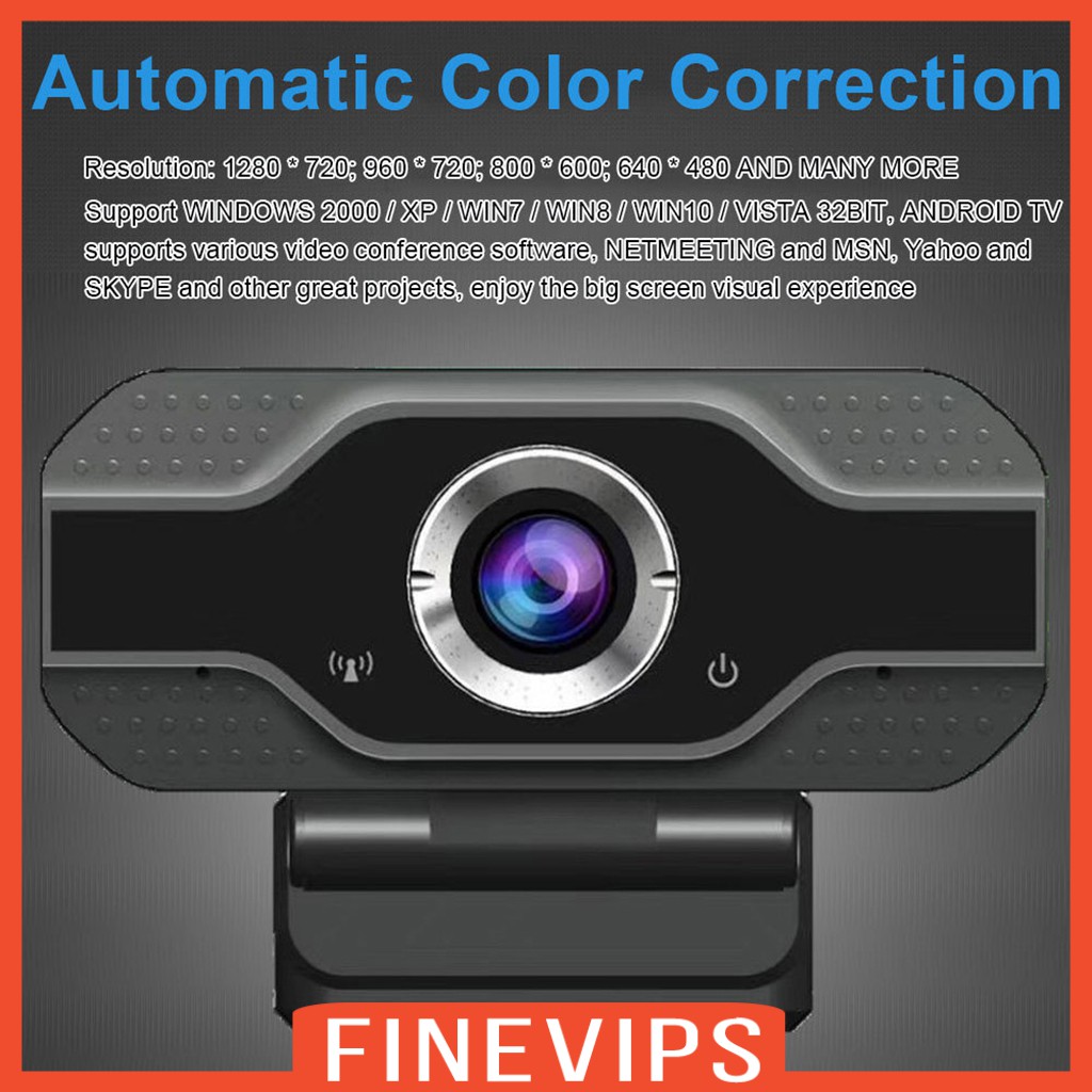 Webcam Hd Kết Nối Usb 2.0 Cho Máy Tính | BigBuy360 - bigbuy360.vn