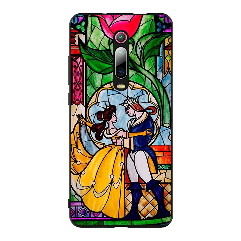 Ốp Lưng Mềm In Hình Beauty And The Beast Cho Redmi Note 9 9s 8t 8 7 6 5 Pro 5a Prime 4x Poco X2