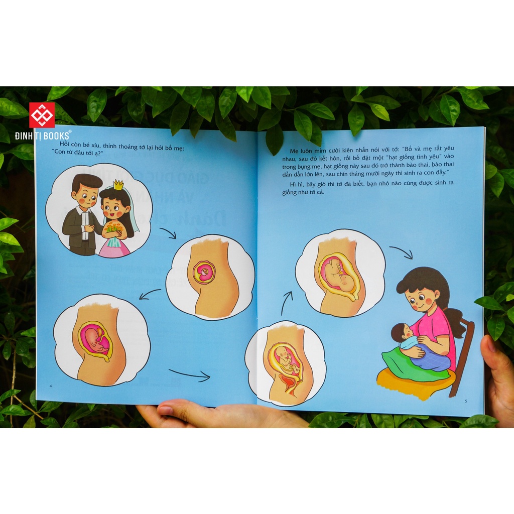 Sách - Giáo dục giới tính và nhân cách dành cho bé trai ( Bộ 4 cuốn + lẻ tùy chọn)