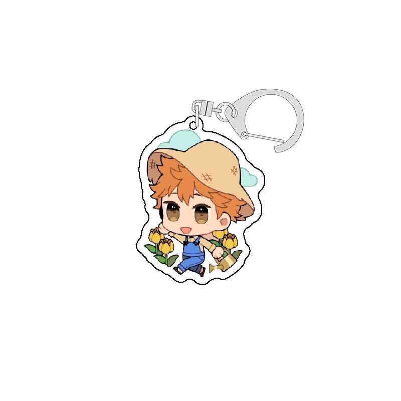 ( KHÁM PHÁ ) Móc khóa in hình HAIKYUU!! VUA BÓNG CHUYỀN Mica trong acrylic anime chibi xinh xắn độc đáo