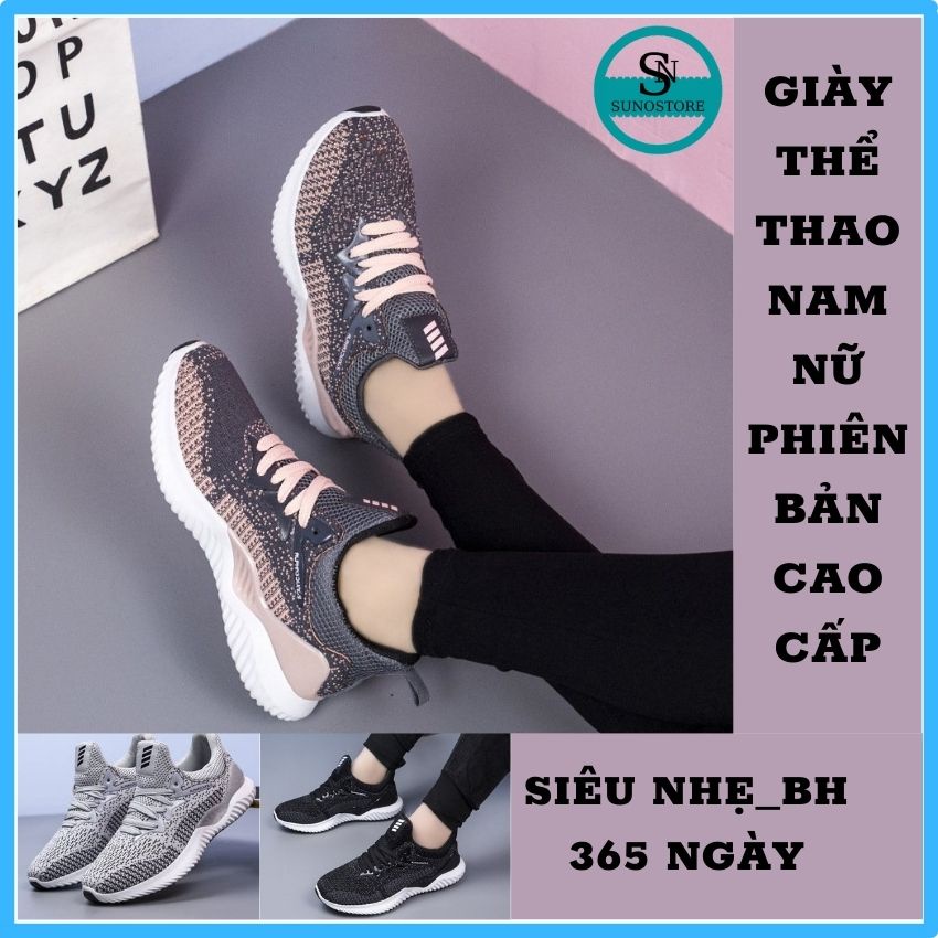 Giày Sneaker Nữ Nam Phiên Bản Đặc Biệt Siêu Nhẹ ,Giày Thể Thao Nam Nữ Trẻ Trung Năng Động Cá Tính gttn05 SUNO STORE