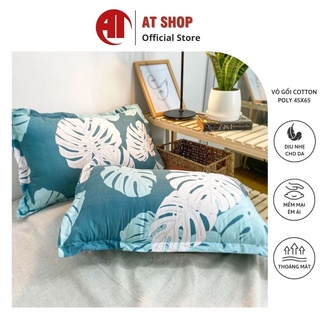 Vỏ gối nằm 45x65 Poly Cottonn chất đẹp (Được chọn mẫu)
