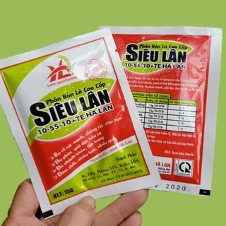 Phân Bón Siêu Lân Đỏ Hà Lan