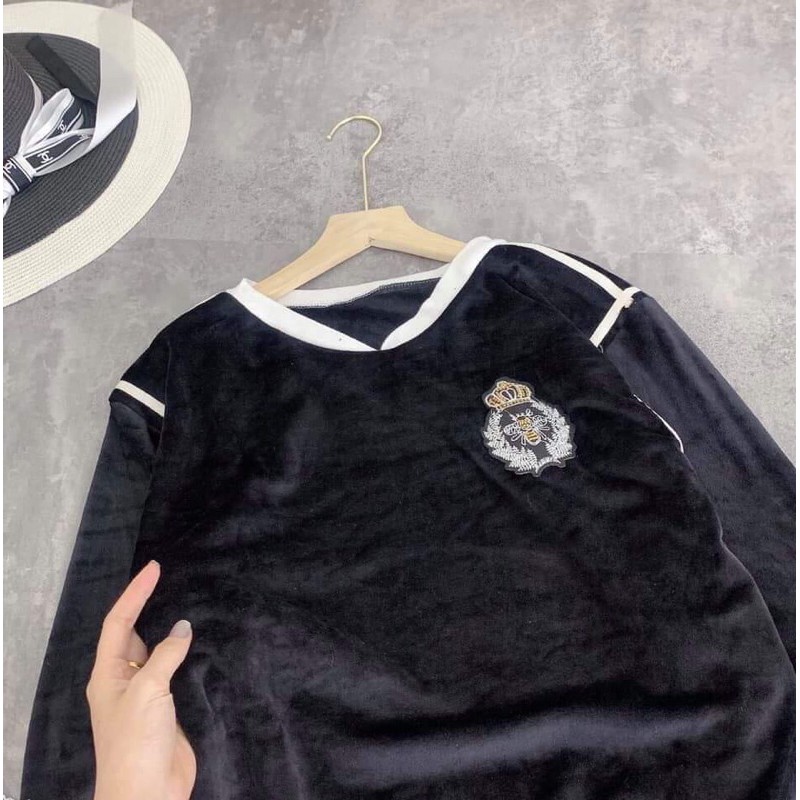 HÀNG CAO CẤP QC❤️❤️SET BỘ NHUNG THÊU ĐÁP NỔI CHẤT DUNG DÀY MỊN LOẠI 1 | BigBuy360 - bigbuy360.vn