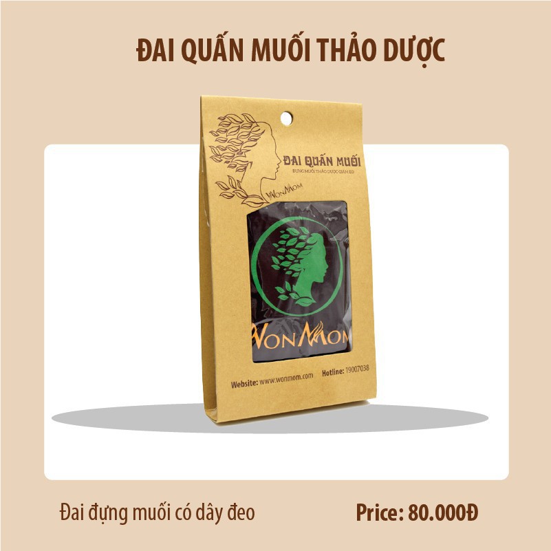 ĐAI QUẤN MUỐI THẢO DƯỢC CAO CẤP - WonMom (Việt Nam)