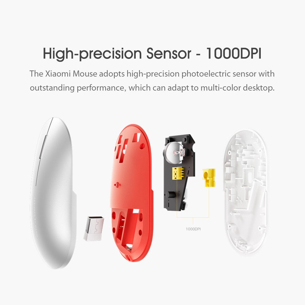 Chuột không dây Fashion Style Xiaomi Mouse Bảo hành 3 tháng