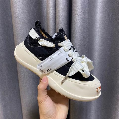 Giày Thể Thao Vải Canvas Đế Dày Phối Da In Hình Mặt Cười Thời Trang Mùa Hè Cho Nữ s 2022