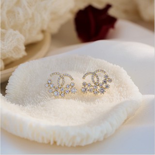 Khuyên tai hình chữ C kép chất lượng cao