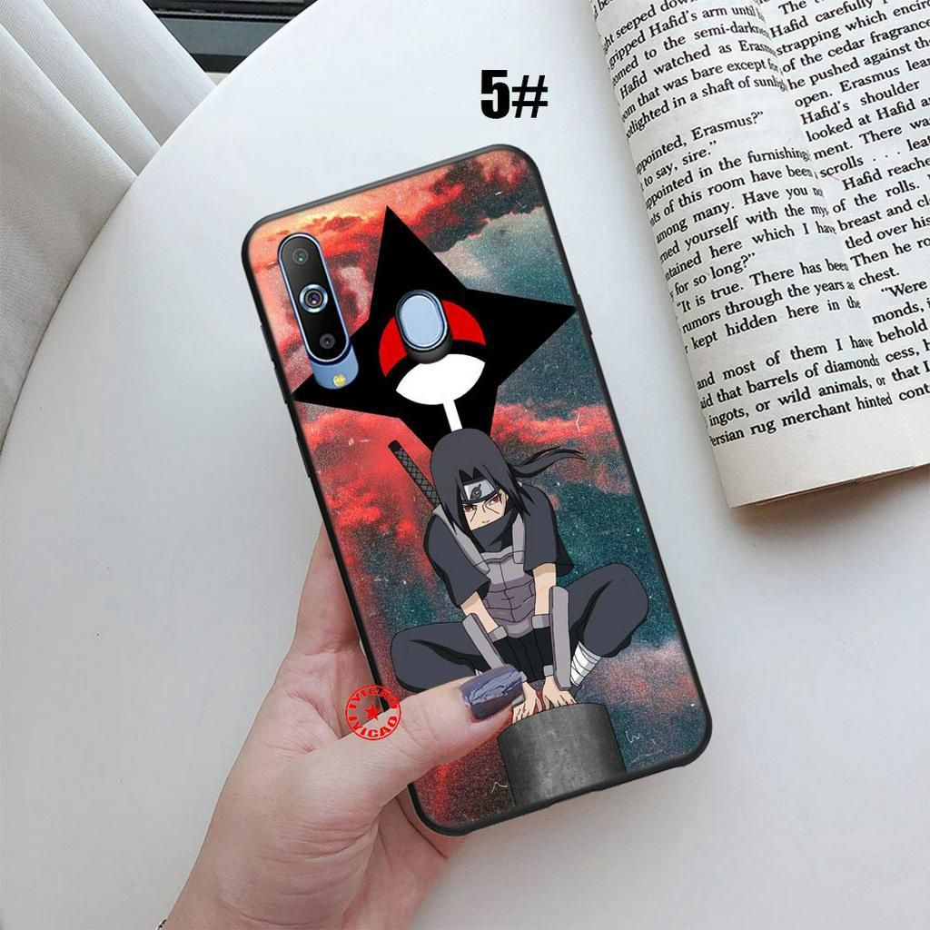 Ốp điện thoại in hình Naruto Itachi Uchiha 144SA cho Samsung Galaxy A30S A20S A20E A10S A30 A20 A10 A9 A8 A7 Plus