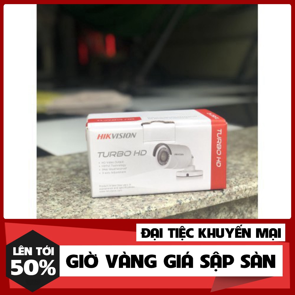 🍀 Camera  Hikvision DS-2CE16D0T-IRP 2.0 MP FullHD1080P  - Hàng chính hãng 100%.