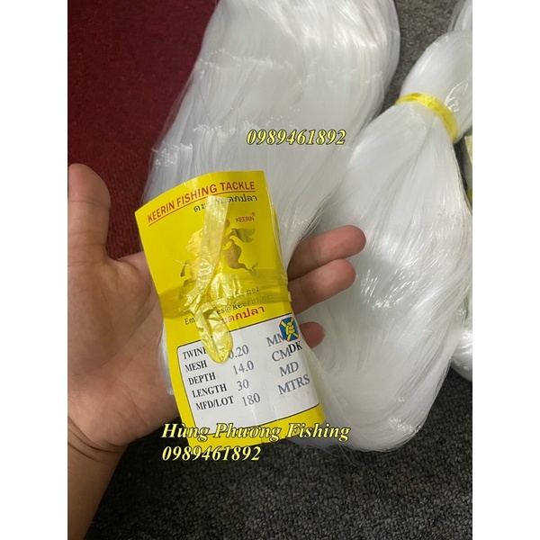 Ruột Lưới Cước 20 Cao 30Mắt