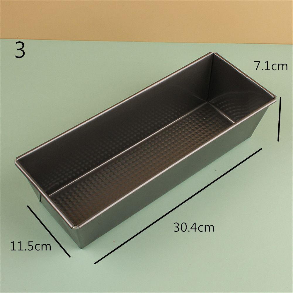 Khuôn Nướng Bánh Mì Hình Vuông Bằng Thép Carbon Chống Dính