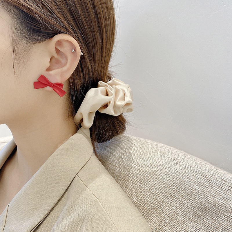 Đôi Khuyên Tai HìNh Nơ ThờI Trang Cho Nữ