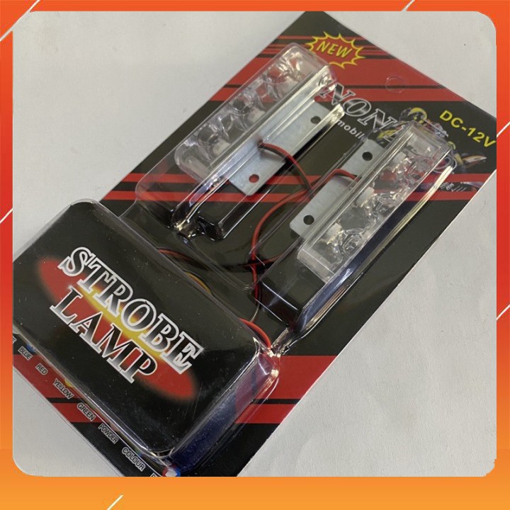 Đèn Police  𝑭𝑹𝑬𝑬𝑺𝑯𝑰𝑷 chớp nháy xanh đỏ gắn xe máy,xe điện