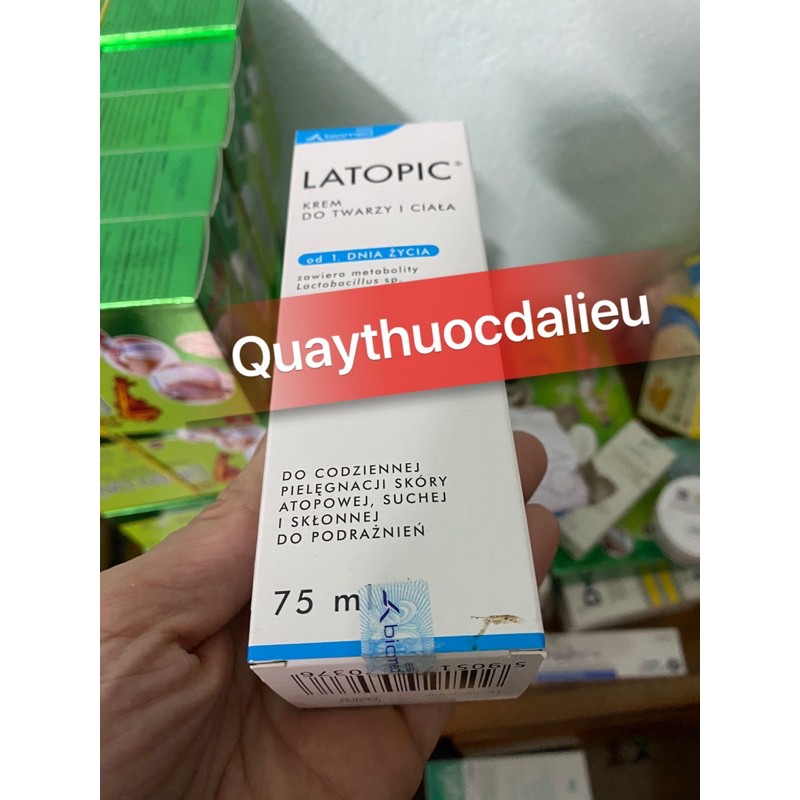 KEM DƯỠNG ẨM LATOPIC (75ml)