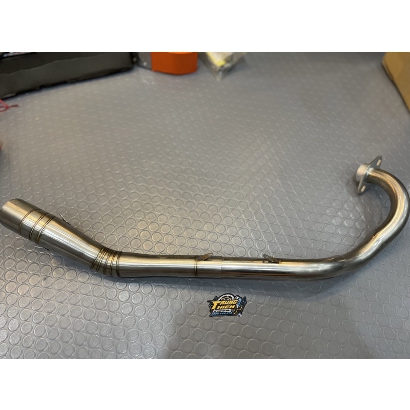 Cổ pô tăng 2 khúc chuẩn inox 304 cho nhiều dòng xe