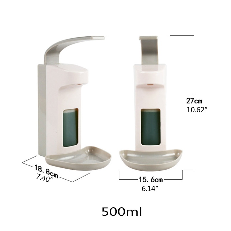 Bình Đựng Xà Phòng Lỏng Gắn Tường 500 1000ml Tiện Dụng