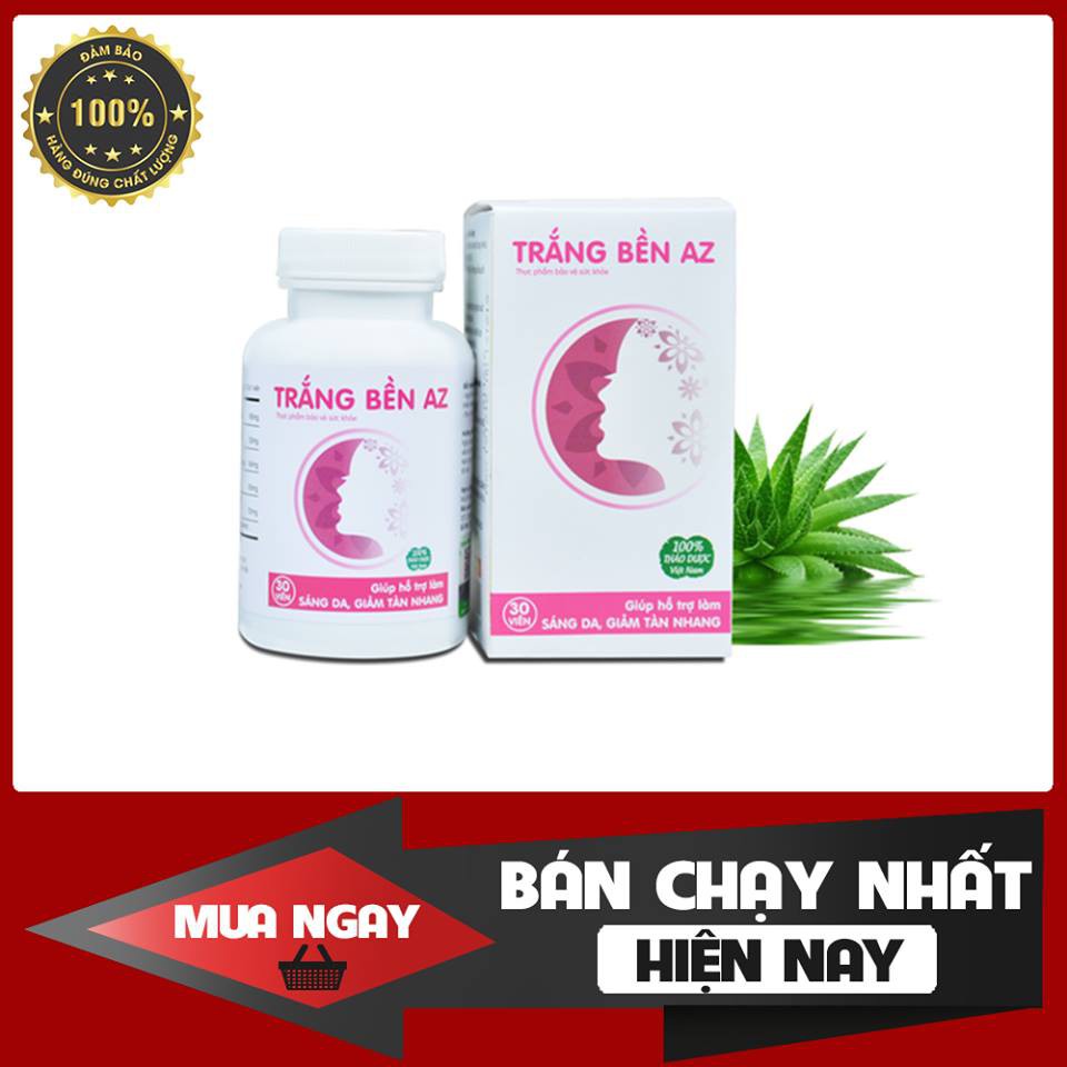 TRẮNG BỀN AZ – DỨT ĐIỂM NÁM TÀN NHANG - HIỆU QUẢ TỰ NHIÊN