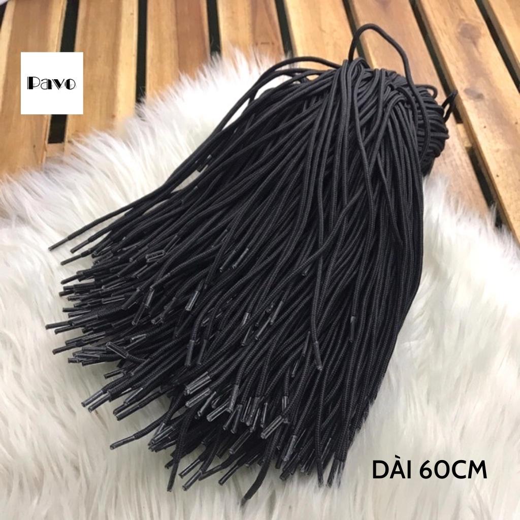 Dây Giày Cho Giày Da - Giày Tây - Giày Công Sở Dài 60 CM(1 Đôi)