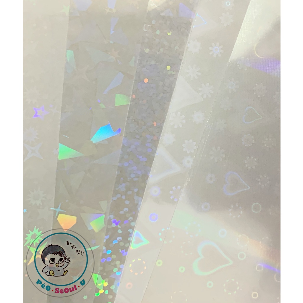 {Khác ~ Có Sẵn/ Order} - {Không Bán Dưới 05 Tờ} Phụ Kiện Trang Trí: Hologram Decal / Decal Trang Trí Top Loader, ...
