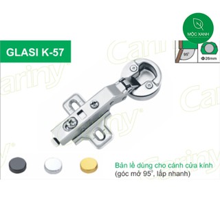 Bản lề dùng cho cánh cửa kính Cariny K57