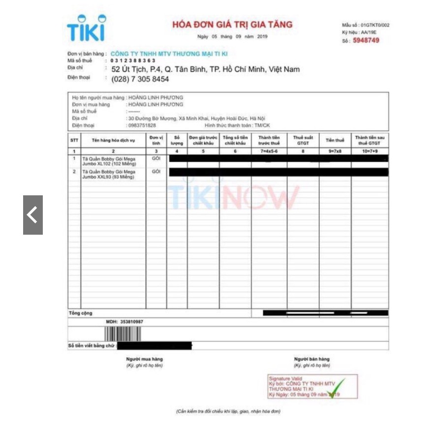 Tã quần Bobby Mega Jumbo M124/L108/L111/XL96/XXL88