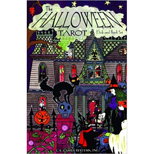 Bộ Bài Halloween Tarot - Bookset Edition (Mystic House Tarot Shop) - Bài Gốc Authentic Chính Hãng 100%