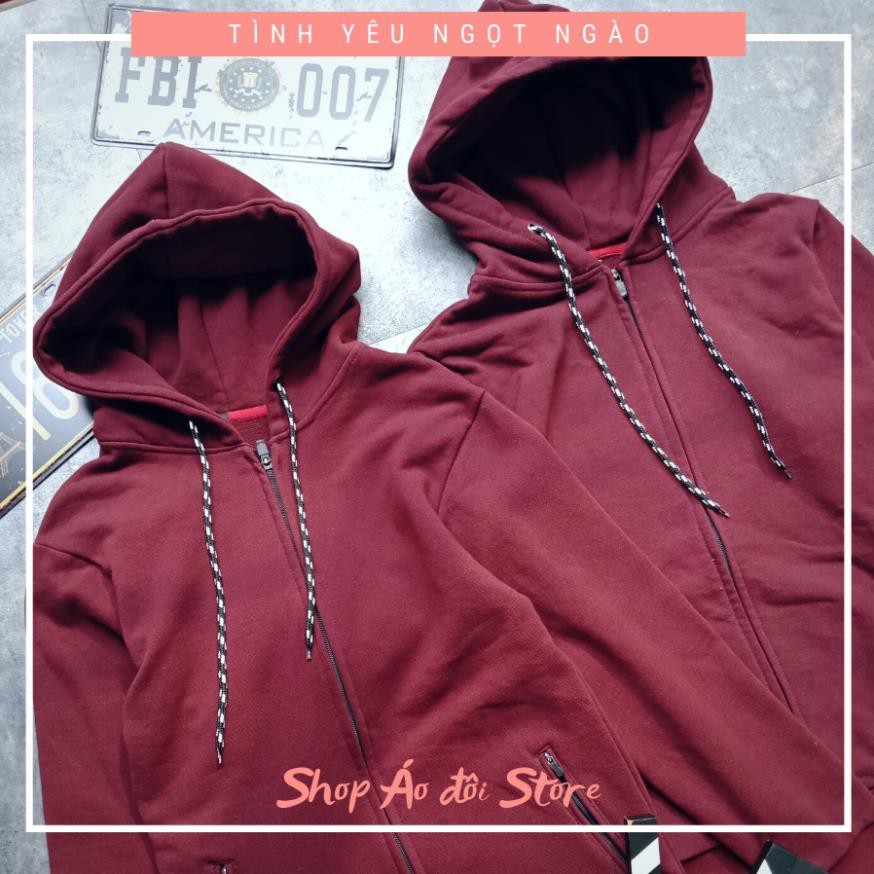 Áo khoác cặp nam nữ - COUPLE STORE  - Áo khoác nỉ chất liệu cotton cao cấp,form chuẩn đẹp! CÓ TẶNG KÈM STICKER ỦI ÁO