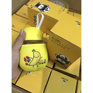 cốc đựng cháo, sữa thủy tinh