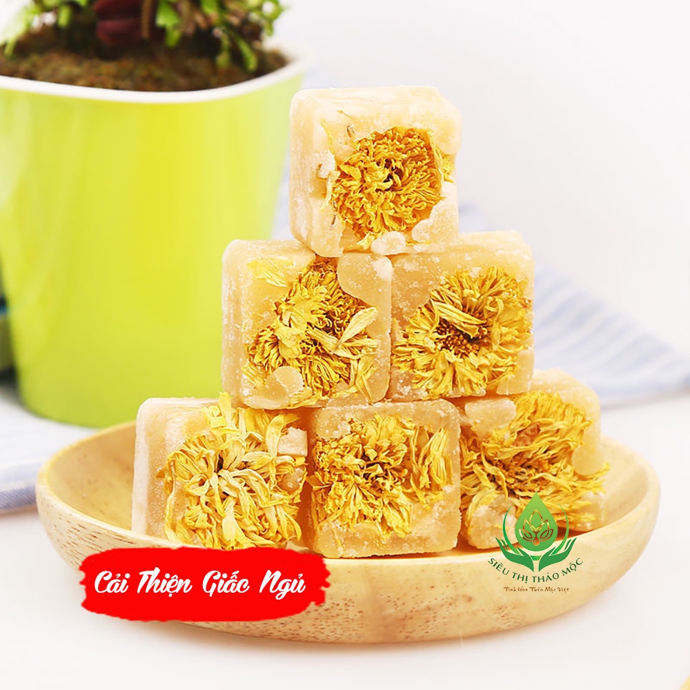 ✅ Trà Hoa Cúc Đường Phèn Mật Ong 💥FREE SHIP💥 Thanh Nhiệt Giải Độc Cải Thiện Giấc Ngủ