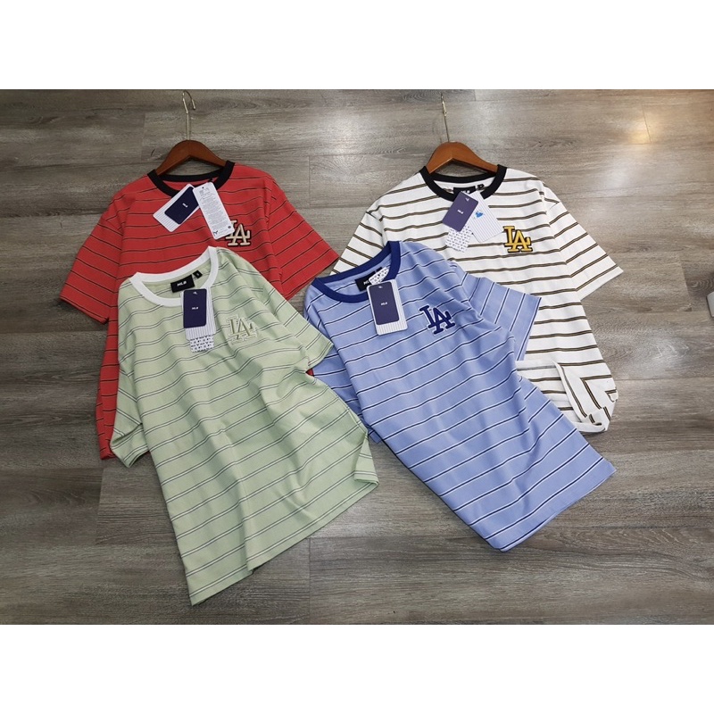 A74 - Áo thun kẻ MLB dư xịn