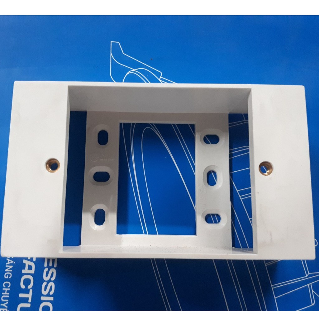 SINO Đế Nổi Nhựa Chữ Nhật Thấp CK157RL - Hàng Việt Nam, Chất Lượng Cao