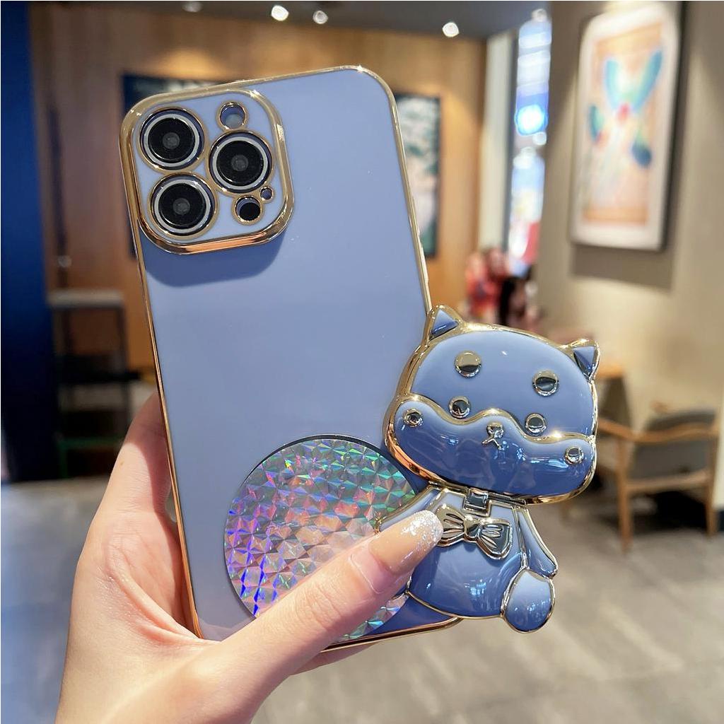 Ốp Điện Thoại 6d Có Gương Trang Điểm Cho iPhone 6 plus 6s plus 7 plus 8 plus xs max xr 11 pro max 12 pro max 13 pro max 14 plus 14 pro max